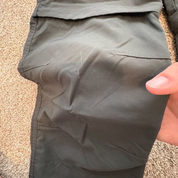 Boy Scouts of Canada Pants Trousers Zip Off Shorts Size 12 Kids Grey - Picture 4 of 10